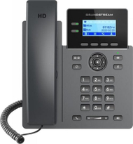 Telefon IP Grandstream GRP2602P, 4 llogari SIP, PoE, i zi