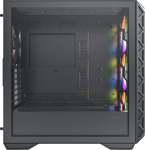 Kornizë PC Montech AIR 903 Max, Mid Tower, ajrosje e lartë, e zezë