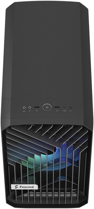Kasë kompjuteri Fractal Design Torrent Nano ARGB Black TG Light Tin