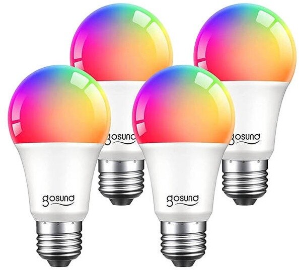 Слика на Сијалица Gosund Smart Bulb LED Nite Bird WB4 (4-pack) (RGB) E27 Tuya