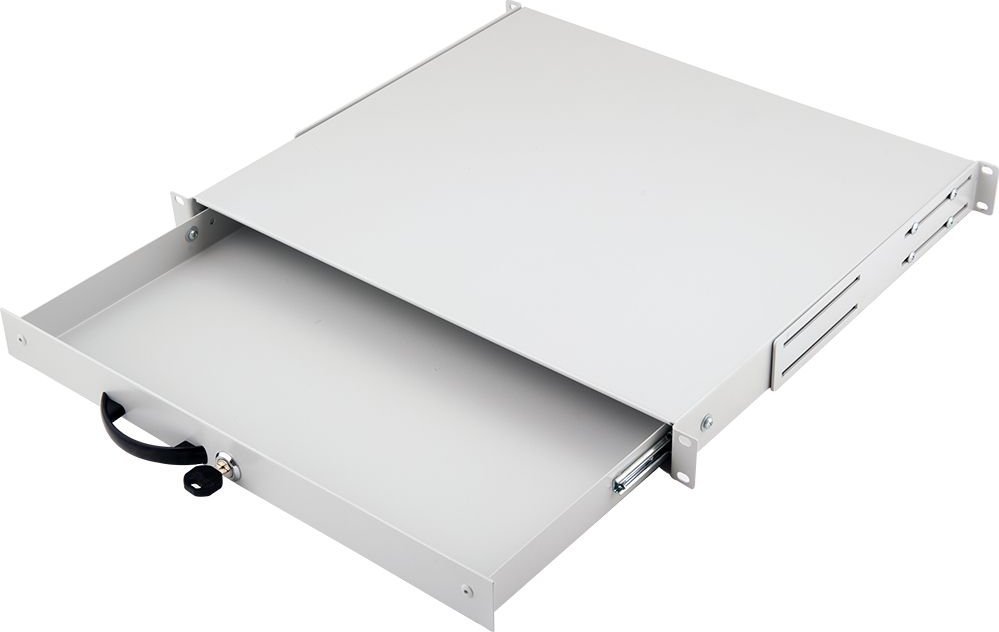 Sirtar kabineti LevelOne Equip EZD-1-G, 1U, për kabinet 19", gri