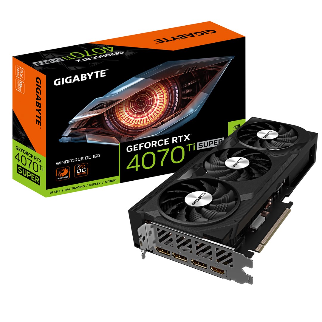 Kartë grafike GIGABYTE NVIDIA GeForce RTX 4070 Ti, OC, 16 GB GDDR6X