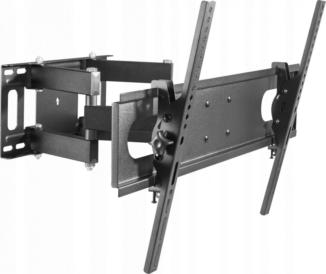 Mbajtëse murale Gembird WM-70ST-01, 37"-70", VESA 600x400, deri 35kg, e zezë