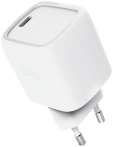 Karikues USB Trust Maxo, 30W, USB C GaN, i bardhë