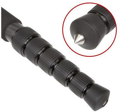 Монопод за камера SIRUI P-326, 6 секции, јаглеродни влакна, црн