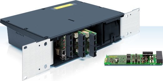 Central telefonik Auerswald COMpact 5200R, montim 19", me kabllo