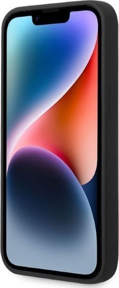 Mbështjellës telefoni Karl Lagerfeld Silicone Ikonik MagSafe, për iPhone 14 Plus, i zi