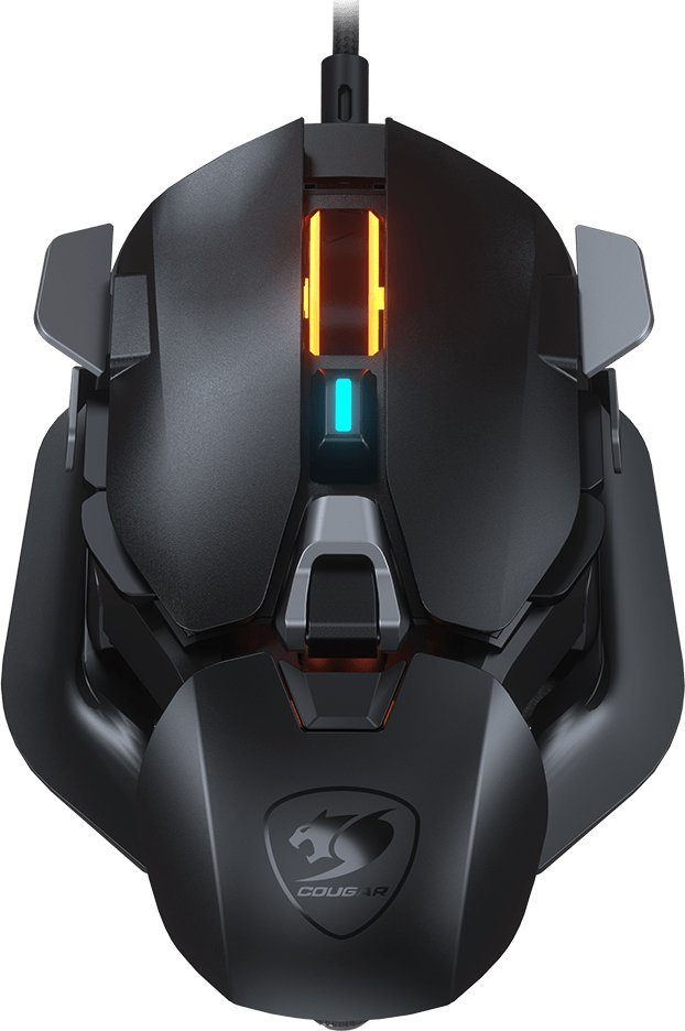 Maus gaming Cougar DualBlader 3M800WOMB.0001, optik, DPI i lartë, i zi