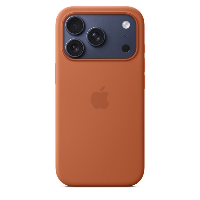 Apple iPhone 17 Pro Silicone Case with MagSafe, Terra Cotta
