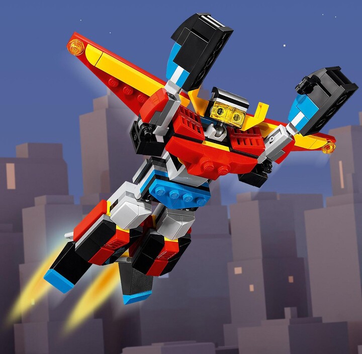 Set LEGO® Creator 3in1 31124 Super robot, 159 pjesë
