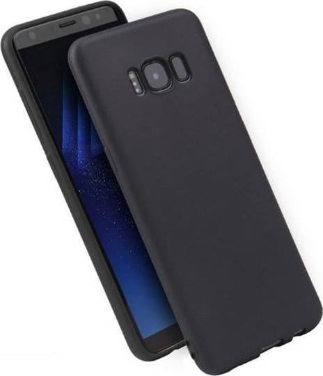 Maskë mbrojtëse HQ për Samsung Galaxy A22 LTE, e hollë matte, TPU, e zezë