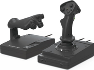 Joystick Hori XS Flight Stick MBS-015U, USB, për PC dhe Xbox, i zi