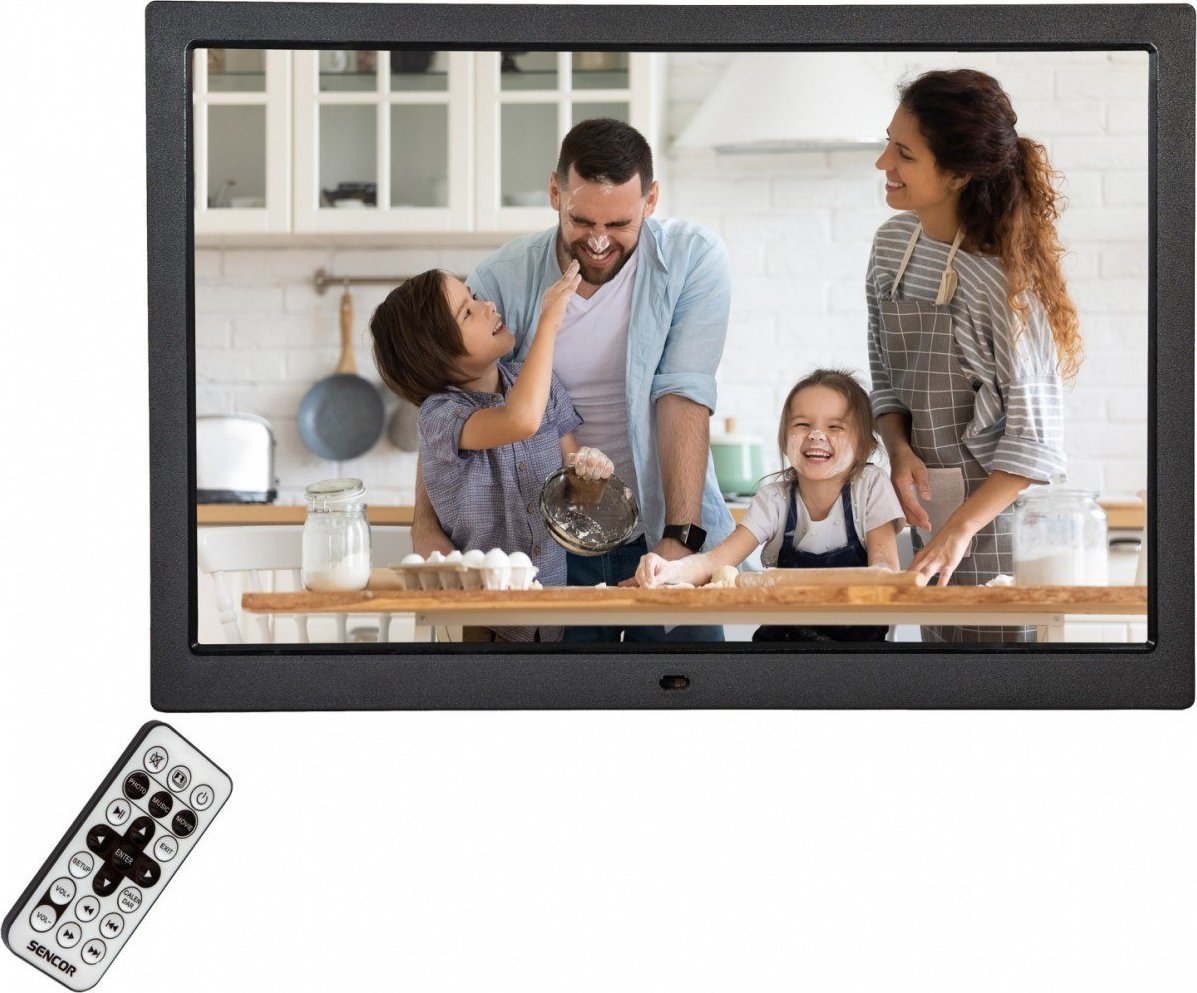 Kornizë dixhitale Sencor SDF 1571, 15.4", TFT LED, e zezë