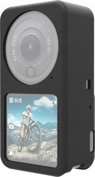 Këllëf silikoni Puluz PU573B për DJI Action 2 Power Combo, mbrojtës, i zi