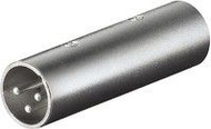 Përshtatës për mikrofon MicroConnect XLR (M) - XLR (M) 