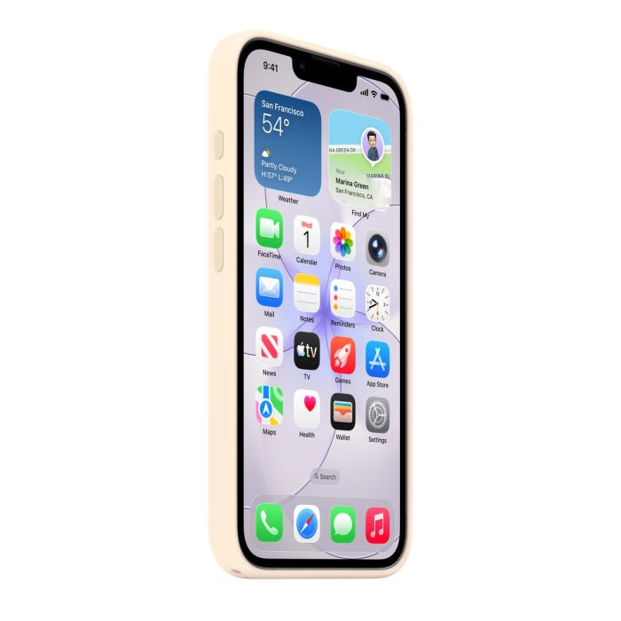 Apple iPhone 17e Silicone Case with MagSafe, Vanilla