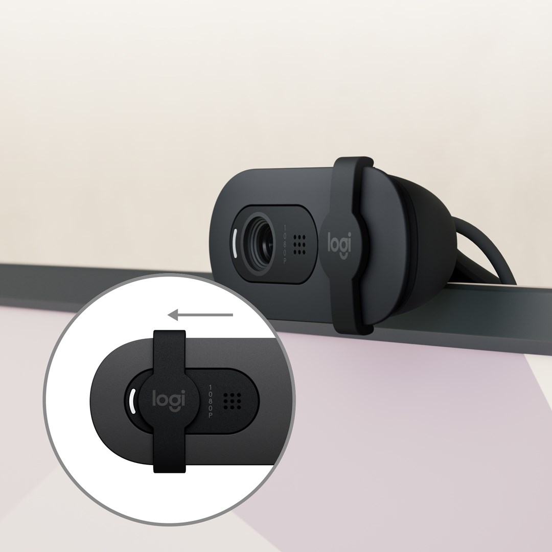 Веб-камера Logitech Brio 105 2 MP, црна
