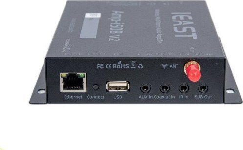 Amplifikator rrjeti iEAST AMP i50B V2, Hi Fi multiroom, Wi Fi dhe Bluetooth, i bardhë