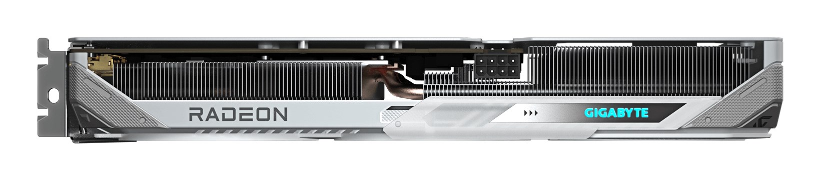 Kartë grafike Gigabyte Radeon RX 9060 XT Gaming OC Ice, 16GB GDDR6, RGB, e bardhë