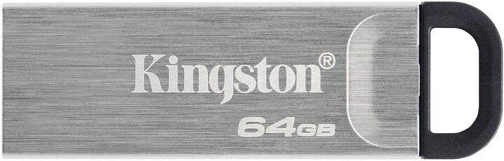 USB Kingston DataTraveler Kyson, - 64GB, e argjendtë