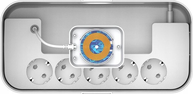 Shumëprizë Energizer EPB2500W03EU, 5 dalje, 2m, 2500W, e bardhë