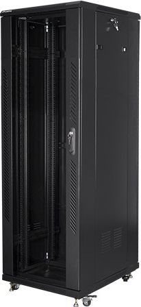 Kabinet për server Lanberg Stand-up Wardrobe FF01-6837-12B, 19", 37U, i zi