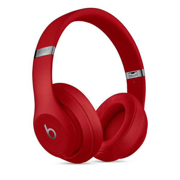 Apple Beats Studio3 Wireless Over-Ear Headphones, Red