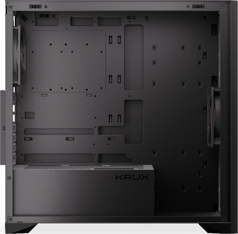 Kutia kompjuterike Krux Tower, ATX, tower, e zezë