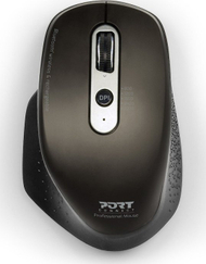 Глушец без жица Port Designs Office Executive, 3200 DPI, полначлив, црн