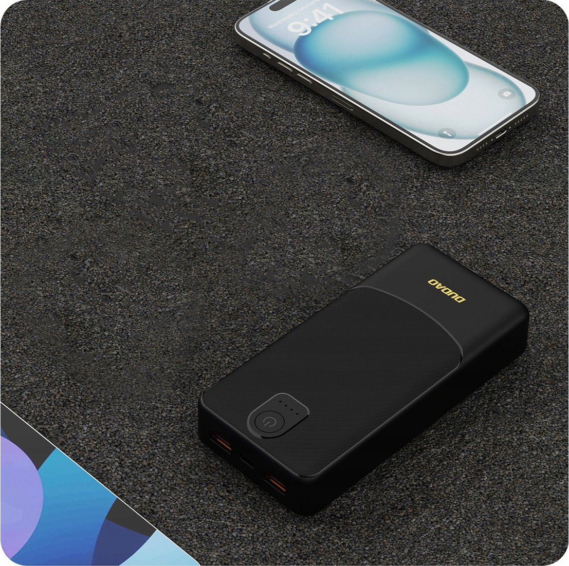 Надворешна батерија Dudao K10Pro, 20000mAh, 10W, црна