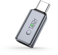 Адаптер аудио Tech-Protect UltraBoost, USB-C во Lightning, сив
