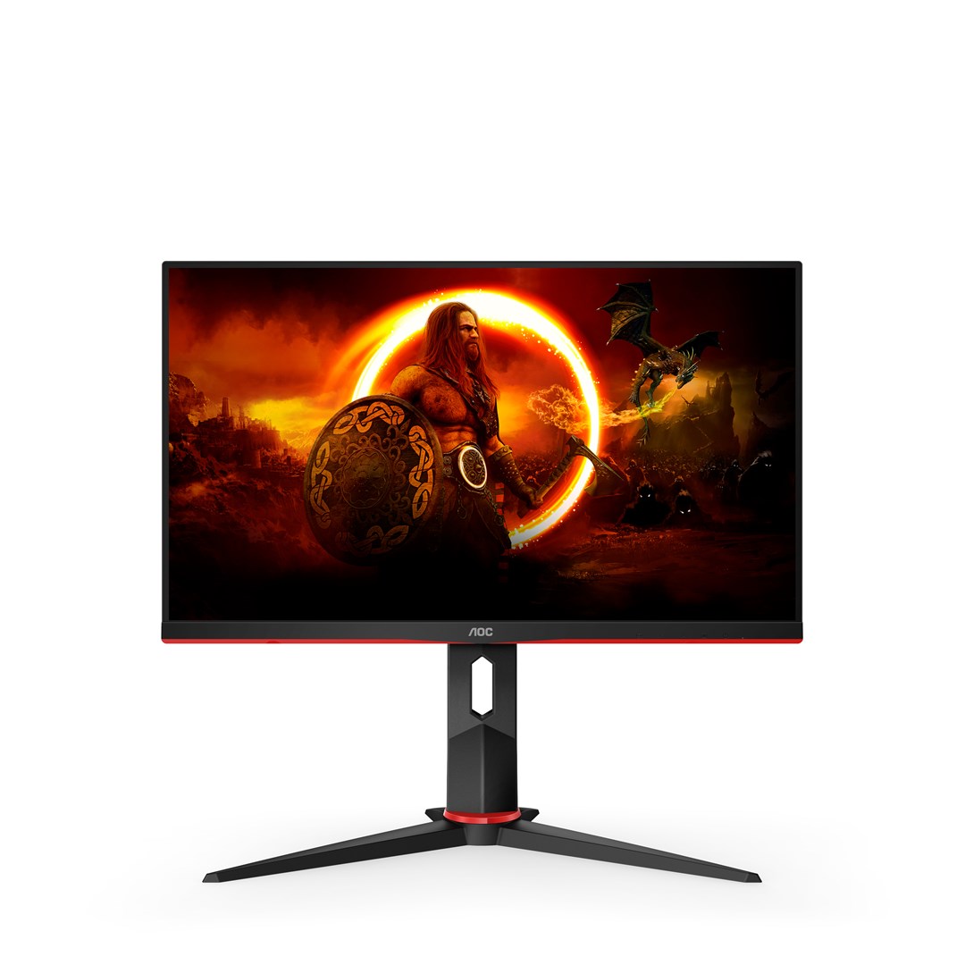 Monitor AOC G2 Q24G2A/BK, 23.8", QHD, 165Hz, 1ms, i zi/portokalli