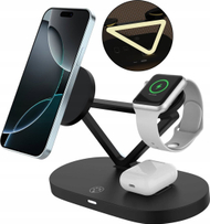 Karikues wireless 3n1 Tech-Protect QI15W-A41, 15W, MagSafe, i zi