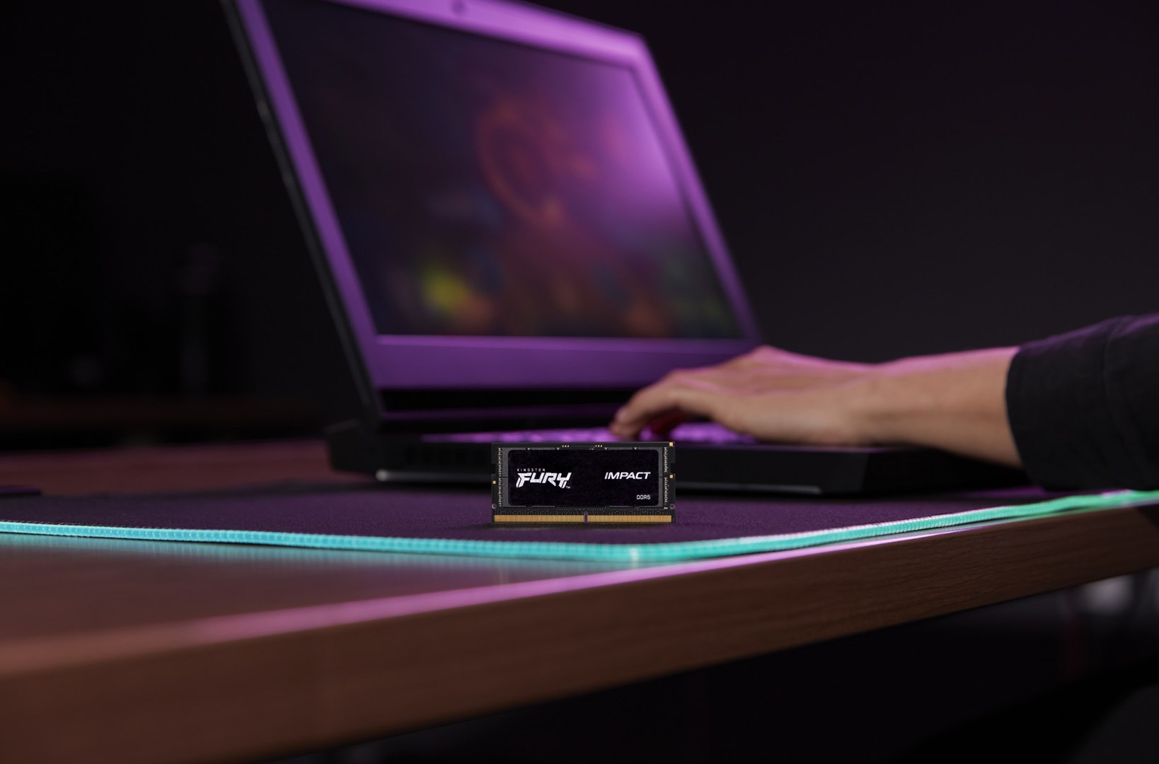 Memorie RAM Kingston FURY Impact, 64GB, DDR5, 4800MHz, e zezë