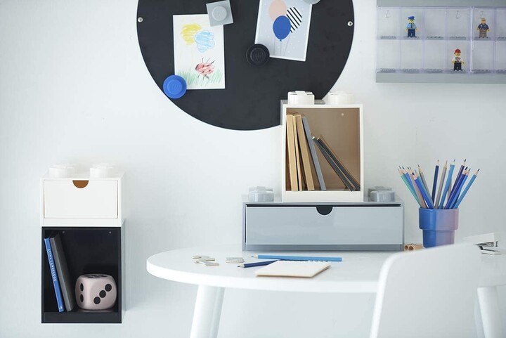 Kuti tavoline LEGO, me sirtar, e vogël (4), e bardhë