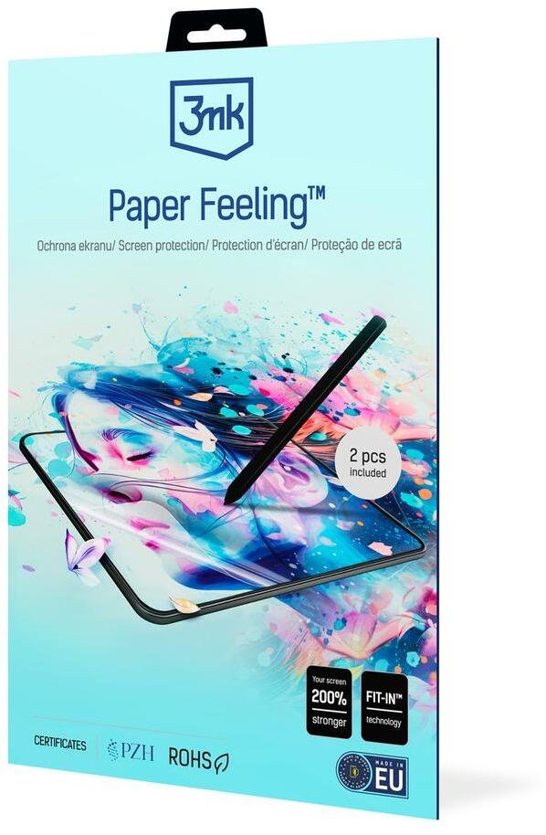 Заштитна фолија 3mk Paper Feeling за HP Poly TC10, екран на допир, 2 парчиња, бела