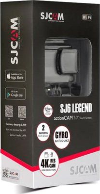 Kamerë sportive SJCAM SJ6 Legend, 4K, ekran 2.0", e zezë