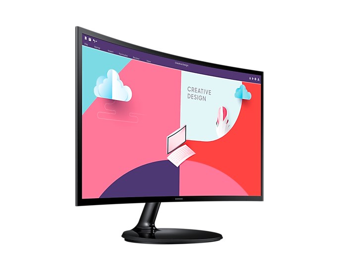 Monitor Samsung LS24C360EAUXEN, 24", 1920 x 1080, Full HD, 75 Hz, i zi