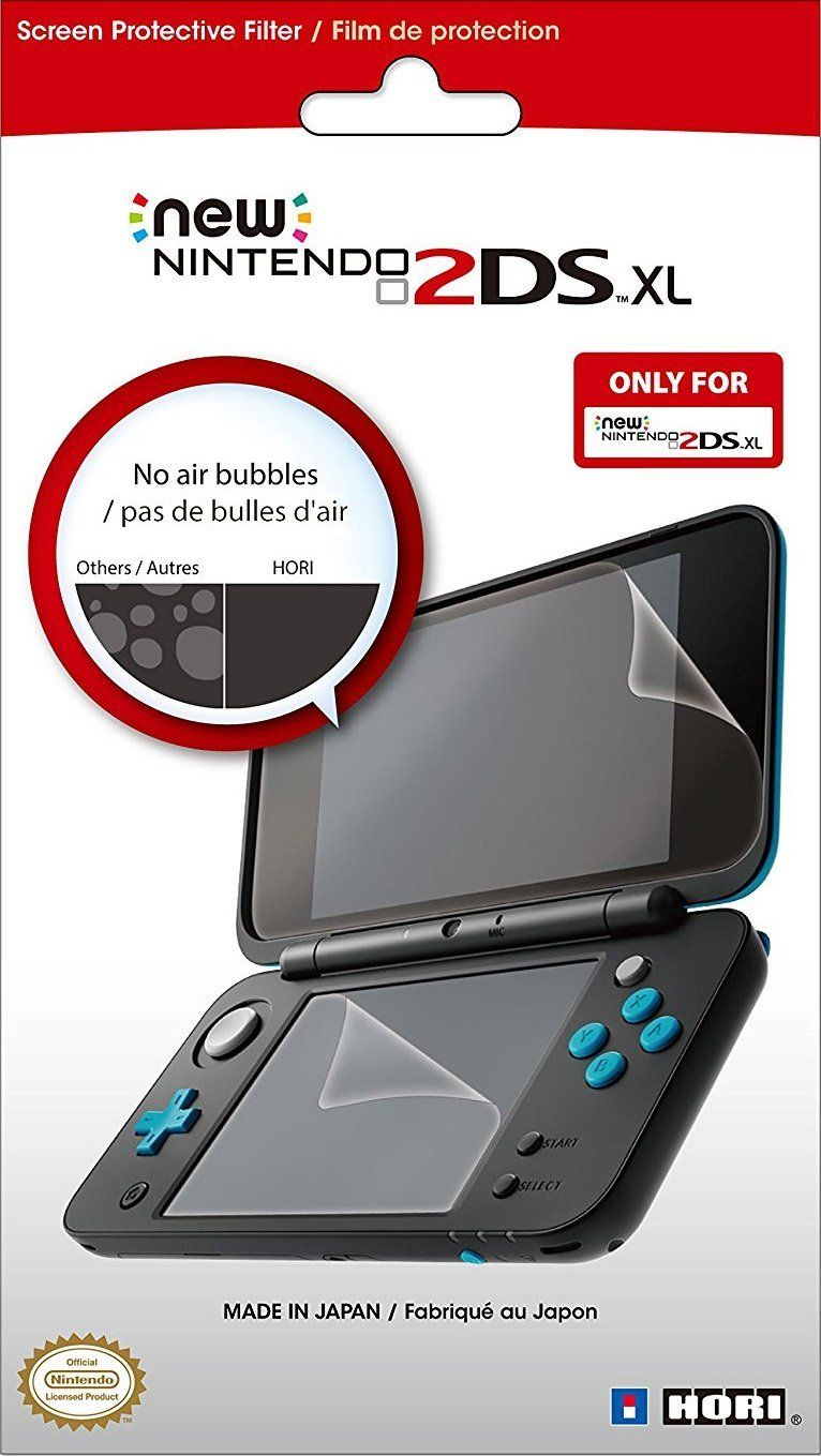 Folie Hori Protective për New Nintendo 2DS XL, transparente