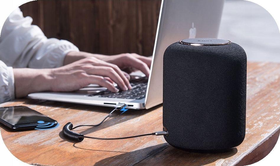 Përshtatës me bluetooth Baseus BA01, minijack 3.5 mm (CABA01-01), i zi