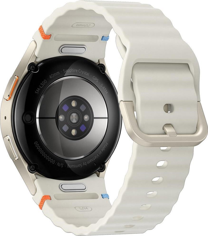 Ora inteligjente Samsung Galaxy Watch 7 L300, 40mm, Bluetooth, krem