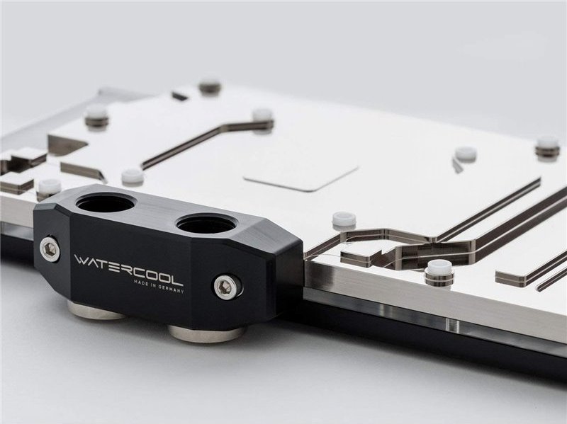 Bllok uji GPU Watercool Heatkiller IV për Radeon RX 5700 XT, RGB, akrilik nikël i zi