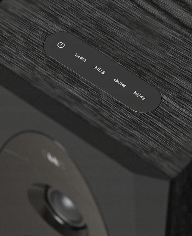 Kullë zërimi Fenda F&amp;D T-60X Pro, 110W, Bluetooth USB FM, kafe druri