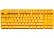 Tastierë Ducky One 3 TKL, Cherry MX Silver, e verdhë