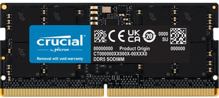 Memorie Crucial 8GB DDR5 4800 CL40 SO-DIMM