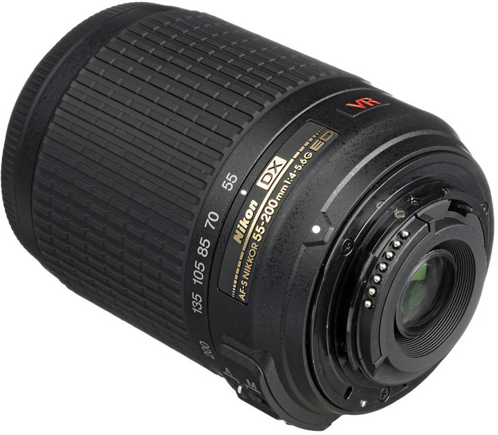 Lente Nikkor 55-200 mm për Nikon, f 4-5.6