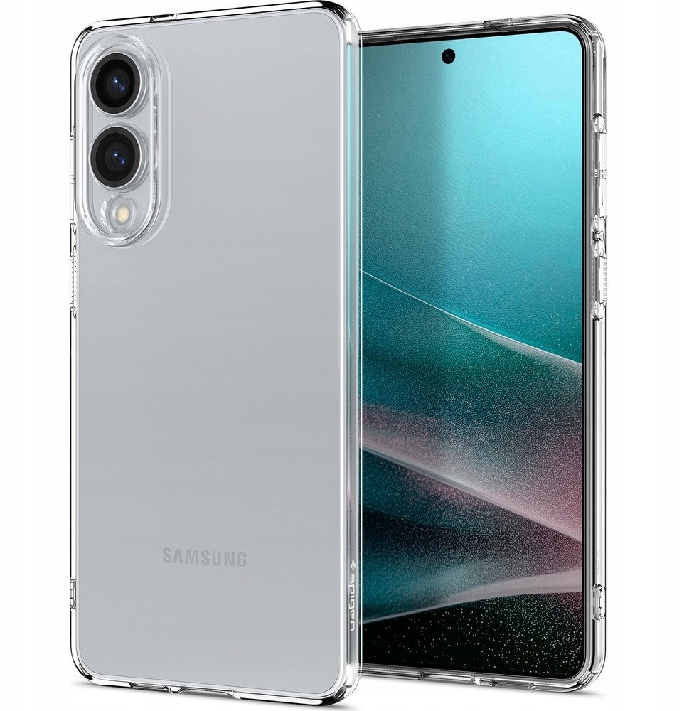 Futrollë Spigen Crystal Flex për Samsung Galaxy S25 Edge, TPU fleksibël, transparente