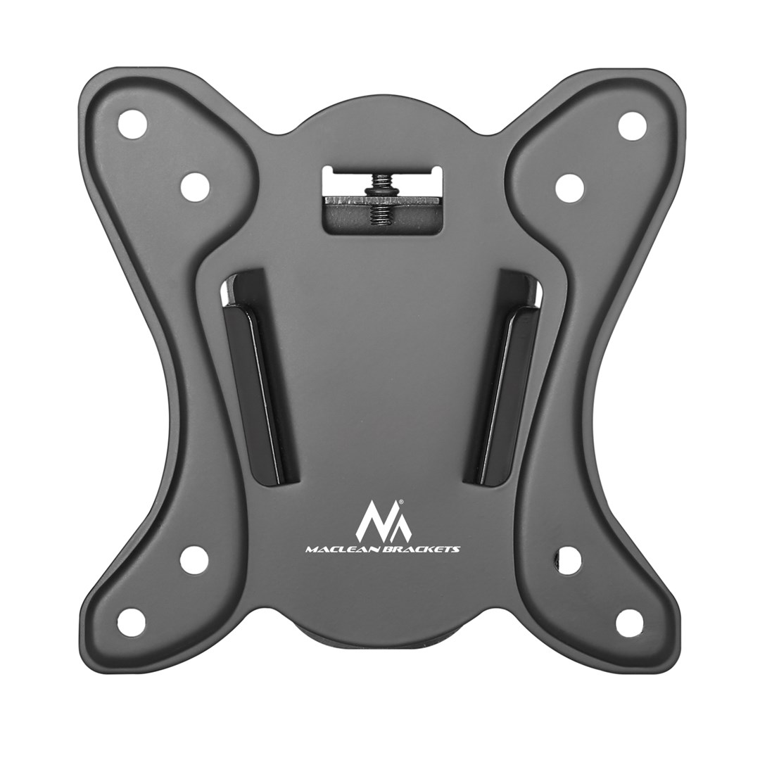 Mbajtëse muri për TV Maclean MC-715A, 13-27", VESA 75x75/100x100, e zezë