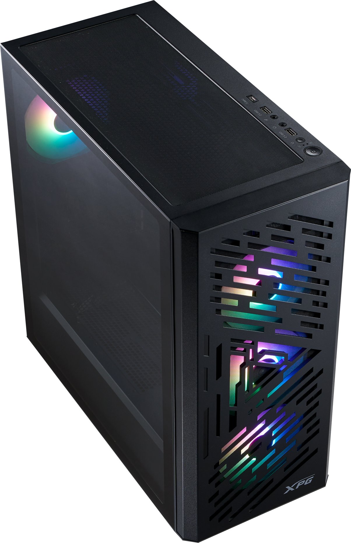 Kutia PC XPG Lander 501 Full Tower, ATX MATX Mini ITX, e zezë