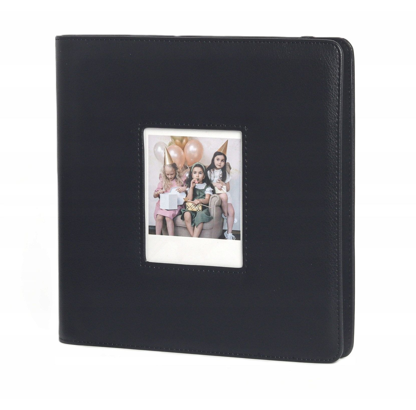 Album foto Fuji Instax Wide Love Instant, 288 foto, eko lëkurë, i zi